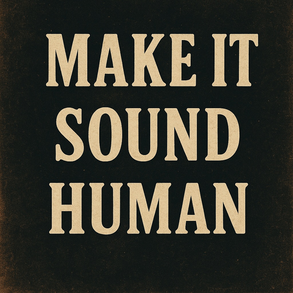 Make it sound human